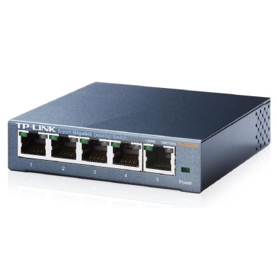 TP-LINK Gigabit Switch TL-SG105, 5 θύρες, Ver. 5.0 TP-LINK Gigabit Switch TL-SG105, 5 θύρες, Ver. 5.0