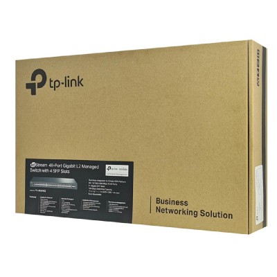 TP-LINK JetStream L2 managed switch TL-SG3452, 48-Port, 4x SFP, Ver 1.0 TP-LINK JetStream L2 managed switch TL-SG3452, 48-Port, 4x SFP, Ver 1.0