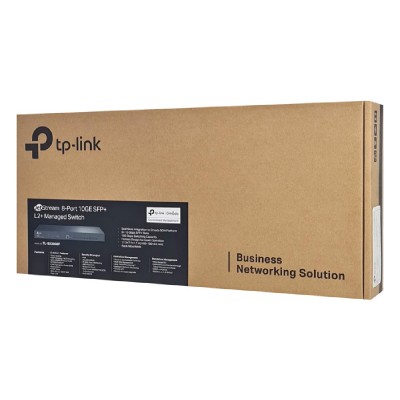 TP-LINK L2+ managed switch TL-SX3008F, 8-Ports 10Gbps SFP+, Ver. 1.0 TP-LINK L2+ managed switch TL-SX3008F, 8-Ports 10Gbps SFP+, Ver. 1.0