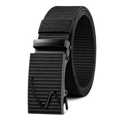 Ζώνη στρατιωτικού τύπου TMV-0056, ρυθμιζόμενη, 3.8 x 120cm, μαύρη Ζώνη στρατιωτικού τύπου TMV-0056, ρυθμιζόμενη, 3.8 x 120cm, μαύρη