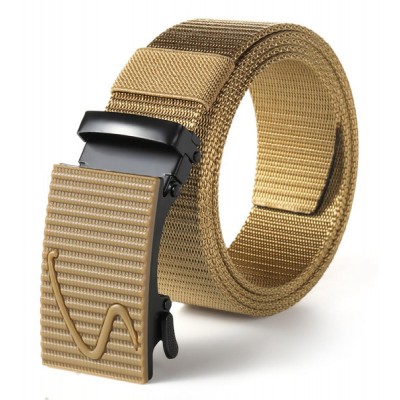 Ζώνη στρατιωτικού τύπου TMV-0057, ρυθμιζόμενη, 3.8 x 120cm, καφέ Ζώνη στρατιωτικού τύπου TMV-0057, ρυθμιζόμενη, 3.8 x 120cm, καφέ