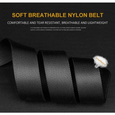 Ζώνη στρατιωτικού τύπου TMV-0060, ρυθμιζόμενη, 3.8x160cm, μαύρη Ζώνη στρατιωτικού τύπου TMV-0060, ρυθμιζόμενη, 3.8x160cm, μαύρη