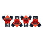 Σετ σφιγκτήρες γωνιών 90° TOOL-0023, 5-22mm, 4τμχ Σετ σφιγκτήρες γωνιών 90° TOOL-0023, 5-22mm, 4τμχ