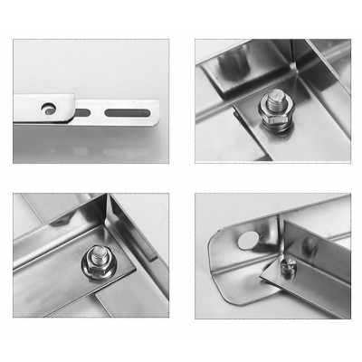 Βάση στήριξης TOOL-0067, 410x460mm, ανοξείδωτη Βάση στήριξης TOOL-0067, 410x460mm, ανοξείδωτη