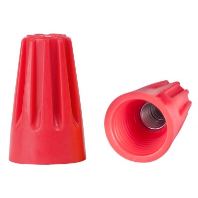 Σύνδεσμος καλωδίου twist-on P1 TOOL-0085, Φ8.6mmx15.2mm, κόκκινος, 25τμχ Σύνδεσμος καλωδίου twist-on P1 TOOL-0085, Φ8.6mmx15.2mm, κόκκινος, 25τμχ