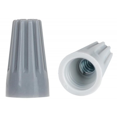 Σύνδεσμος καλωδίου twist-on P1 TOOL-0086, Φ8.6mmx15.2mm, γκρι, 25τμχ Σύνδεσμος καλωδίου twist-on P1 TOOL-0086, Φ8.6mmx15.2mm, γκρι, 25τμχ
