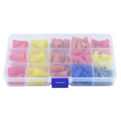 Σετ σύνδεσμοι καλωδίου twist-on TOOL-0087, διάφορα χρώματα/μεγέθη, 87τμχ Σετ σύνδεσμοι καλωδίου twist-on TOOL-0087, διάφορα χρώματα/μεγέθη, 87τμχ