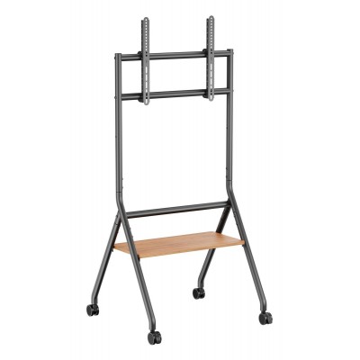 BRATECK βάση δαπέδου TTF13E-46FW για τηλεόραση 37-86" έως 80kg, με ράφι & ροδάκια BRATECK βάση δαπέδου TTF13E-46FW για τηλεόραση 37-86" έως 80kg, με ράφι & ροδάκια