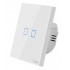 SONOFF smart διακόπτης ΤΧ-T2EU2C, αφής, διπλός, λευκός