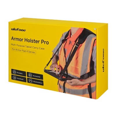 ULEFONE θήκη προστασίας & μεταφοράς UAS07 για tablet Armor Pad 4 series, μαύρη ULEFONE θήκη προστασίας & μεταφοράς UAS07 για tablet Armor Pad 4 series, μαύρη