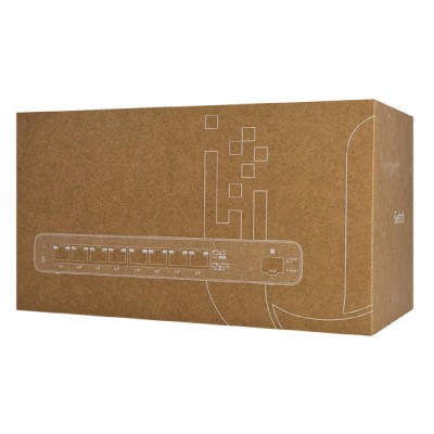 UBIQUITI Switch UISP, 8-Port Gigabit, 10/100/1000 Mbps, PoE UBIQUITI Switch UISP, 8-Port Gigabit, 10/100/1000 Mbps, PoE