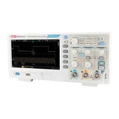 UNI-T ψηφιακός παλμογράφος πάγκου UPO1102CS, 2 καναλιών, 100MHz UNI-T ψηφιακός παλμογράφος πάγκου UPO1102CS, 2 καναλιών, 100MHz