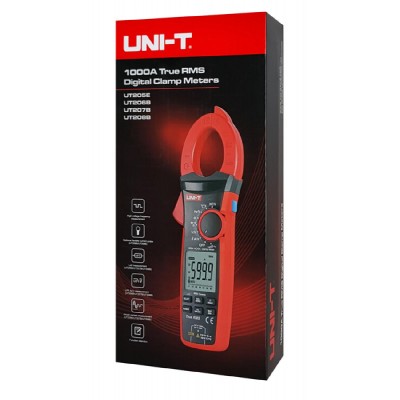 UNI-T πολύμετρο & αμπεροτσιμπίδα UT208B, 1000A AC/DC, NCV, True RMS UNI-T πολύμετρο & αμπεροτσιμπίδα UT208B, 1000A AC/DC, NCV, True RMS
