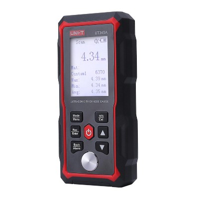 UNI-T ψηφιακός μετρητής πάχους υπερήχων UT345A, 2000mAh, mm/in UNI-T ψηφιακός μετρητής πάχους υπερήχων UT345A, 2000mAh, mm/in