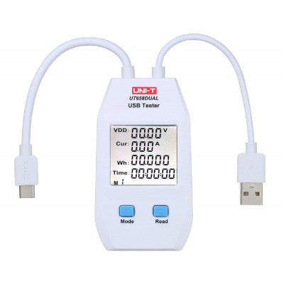 UNI-T USB συσκευή έλεγχου καλωδιώσεων UT658DUAL, Type A, Type C UNI-T USB συσκευή έλεγχου καλωδιώσεων UT658DUAL, Type A, Type C