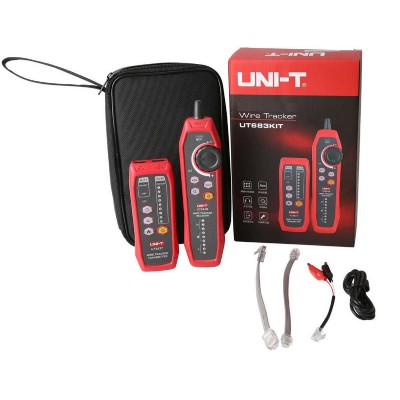 UNI-T tester καλωδίων δικτύου UT683KIT, RJ45/RJ11 UNI-T tester καλωδίων δικτύου UT683KIT, RJ45/RJ11