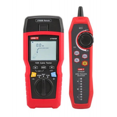 UNI-T tester καλωδίων δικτύου UT685B KIT, TDR UNI-T tester καλωδίων δικτύου UT685B KIT, TDR
