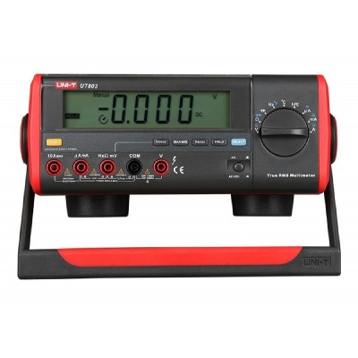 UNI-T ψηφιακό πολύμετρο πάγκου UT803, 1000V AC/DC, 100kHz, True RMS UNI-T ψηφιακό πολύμετρο πάγκου UT803, 1000V AC/DC, 100kHz, True RMS