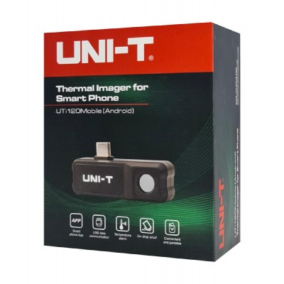 UNI-T συσκευή θερμικής απεικόνισης UTi120M για smartphone, έως 400°C UNI-T συσκευή θερμικής απεικόνισης UTi120M για smartphone, έως 400°C
