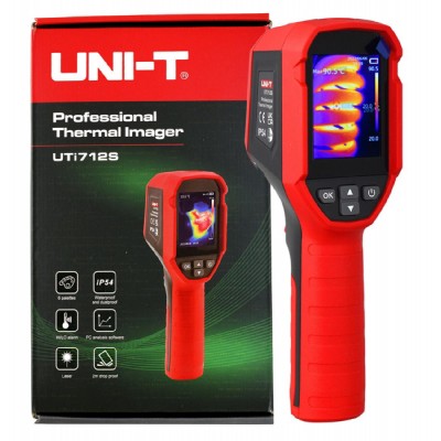 UNI-T συσκευή θερμικής απεικόνισης UTi712S, -20 έως 400 °C, IP54 UNI-T συσκευή θερμικής απεικόνισης UTi712S, -20 έως 400 °C, IP54
