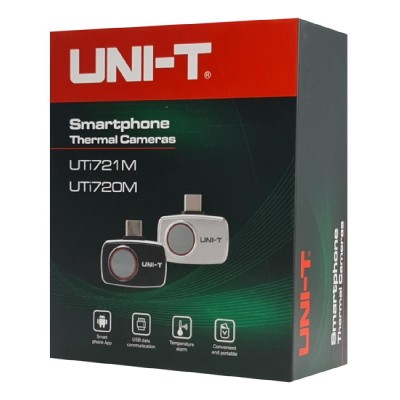 UNI-T συσκευή θερμικής απεικόνισης UTi721M για smartphone, έως 550 °C UNI-T συσκευή θερμικής απεικόνισης UTi721M για smartphone, έως 550 °C