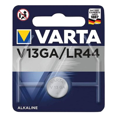 VARTA αλκαλική μπαταρία LR44, 1.5V, 1τμχ VARTA αλκαλική μπαταρία LR44, 1.5V, 1τμχ
