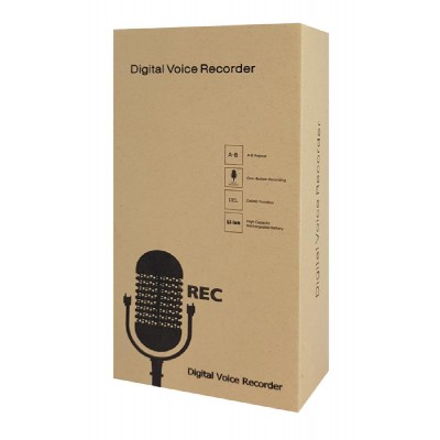 Ψηφιακό καταγραφικό ήχου V508, 16GB, 700mAh, μαύρο Ψηφιακό καταγραφικό ήχου V508, 16GB, 700mAh, μαύρο