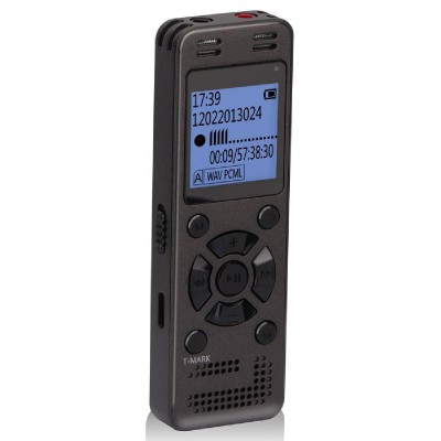 Ψηφιακό καταγραφικό ήχου V618, 16GB, 700mAh, μαύρο Ψηφιακό καταγραφικό ήχου V618, 16GB, 700mAh, μαύρο