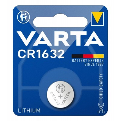 VARTA μπαταρία λιθίου CR1632, 3V, 1τμχ VARTA μπαταρία λιθίου CR1632, 3V, 1τμχ