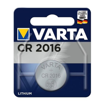 VARTA μπαταρία λιθίου CR2016, 3V, 1τμχ VARTA μπαταρία λιθίου CR2016, 3V, 1τμχ