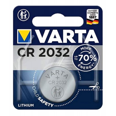 VARTA μπαταρία λιθίου CR2032, 3V, 1τμχ VARTA μπαταρία λιθίου CR2032, 3V, 1τμχ