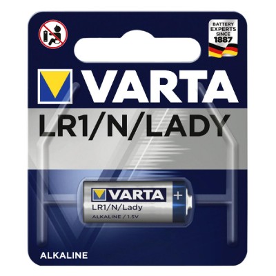 VARTA αλκαλική μπαταρία LADY LR1 N, 1.5V, 1τμχ VARTA αλκαλική μπαταρία LADY LR1 N, 1.5V, 1τμχ