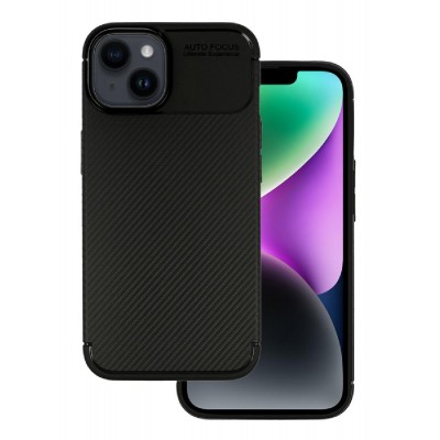 VENNUS Θήκη Carbon Elite VNS-0055 για iPhone 14, μαύρη VENNUS Θήκη Carbon Elite VNS-0055 για iPhone 14, μαύρη