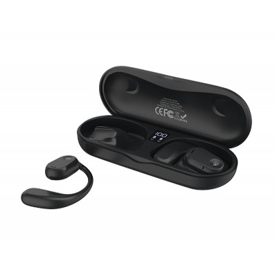CELEBRAT earphones με θήκη φόρτισης W29, Open Wearable Stereo, μαύρα CELEBRAT earphones με θήκη φόρτισης W29, Open Wearable Stereo, μαύρα