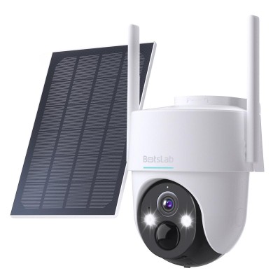 BOTSLAB smart ηλιακή κάμερα W313, 3MP/2K, WiFi, PTZ, SD, 5200mAh, IP65 BOTSLAB smart ηλιακή κάμερα W313, 3MP/2K, WiFi, PTZ, SD, 5200mAh, IP65
