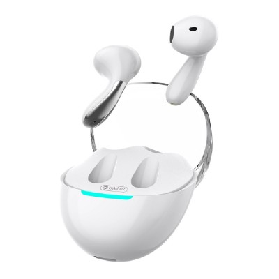CELEBRAT earphones με θήκη φόρτισης W51, True Wireless, Φ13mm, λευκά CELEBRAT earphones με θήκη φόρτισης W51, True Wireless, Φ13mm, λευκά