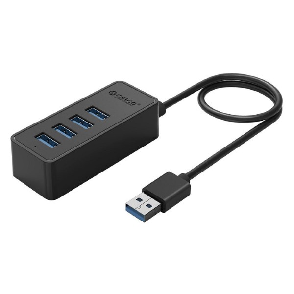 ORICO USB hub W5P-U3, 4x USB θύρες, 5Gbps, μαύρο