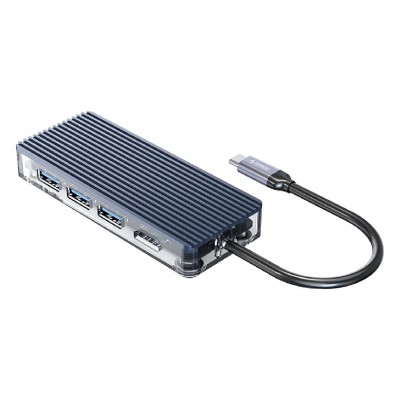ORICO docking station WB-6TS, USB Type-C, 6-ports, γκρι ORICO docking station WB-6TS, USB Type-C, 6-ports, γκρι