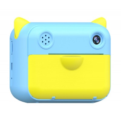 WOWKIDS παιδική φωτογραφική μηχανή C04 με εκτυπωτή, 12MP, 2.4", μπλε WOWKIDS παιδική φωτογραφική μηχανή C04 με εκτυπωτή, 12MP, 2.4", μπλε