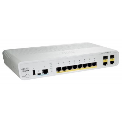 CISCO used Switch WS-C2960CG-8TC-L 8x 10/100/1000 Gigabit Ethernet ports CISCO used Switch WS-C2960CG-8TC-L 8x 10/100/1000 Gigabit Ethernet ports