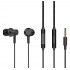 YISON earphones με μικρόφωνο X2, 3.5mm, 1.36m, μαύρα