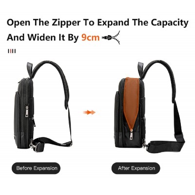 ARCTIC HUNTER τσάντα Crossbody XB00113-BK, αδιάβροχη, μαύρη ARCTIC HUNTER τσάντα Crossbody XB00113-BK, αδιάβροχη, μαύρη