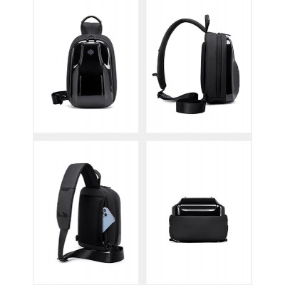 ARCTIC HUNTER τσάντα Crossbody XB00551 με θήκη tablet, 3.5L, μαύρη ARCTIC HUNTER τσάντα Crossbody XB00551 με θήκη tablet, 3.5L, μαύρη