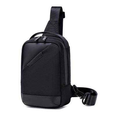 ARCTIC HUNTER τσάντα Crossbody XB00693, 2.7L, μαύρη ARCTIC HUNTER τσάντα Crossbody XB00693, 2.7L, μαύρη
