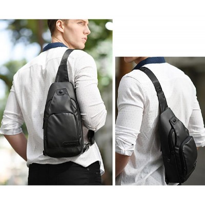 ARCTIC HUNTER τσάντα Crossbody XB13005, 4L, αδιάβροχη, μαύρη ARCTIC HUNTER τσάντα Crossbody XB13005, 4L, αδιάβροχη, μαύρη