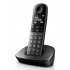 PHILIPS ασύρματο τηλέφωνο XL4901DS/34, με ελληνικό μενού, μαύρο