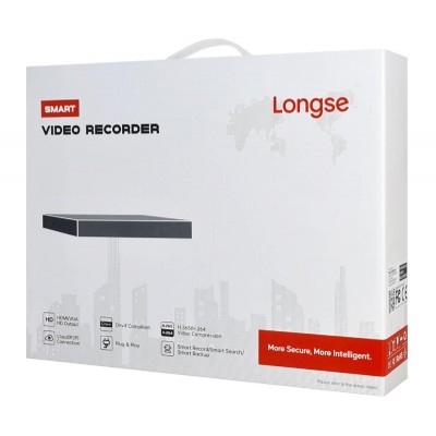 LONGSE XVR υβριδικό καταγραφικό XVR5016C1N, 5MP H.265/H.264, 16 καναλιών LONGSE XVR υβριδικό καταγραφικό XVR5016C1N, 5MP H.265/H.264, 16 καναλιών