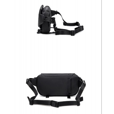 ARCTIC HUNTER τσάντα μέσης YB00047, 2L, μαύρη ARCTIC HUNTER τσάντα μέσης YB00047, 2L, μαύρη