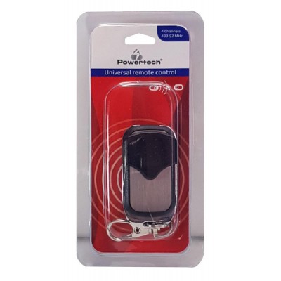 POWERTECH ασύρματο χειριστήριο YET026, 4 κανάλια, 433Mhz, face to face POWERTECH ασύρματο χειριστήριο YET026, 4 κανάλια, 433Mhz, face to face