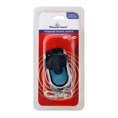 POWERTECH ασύρματο χειριστήριο YET045, 4 κανάλια, 433Mhz, face to face POWERTECH ασύρματο χειριστήριο YET045, 4 κανάλια, 433Mhz, face to face